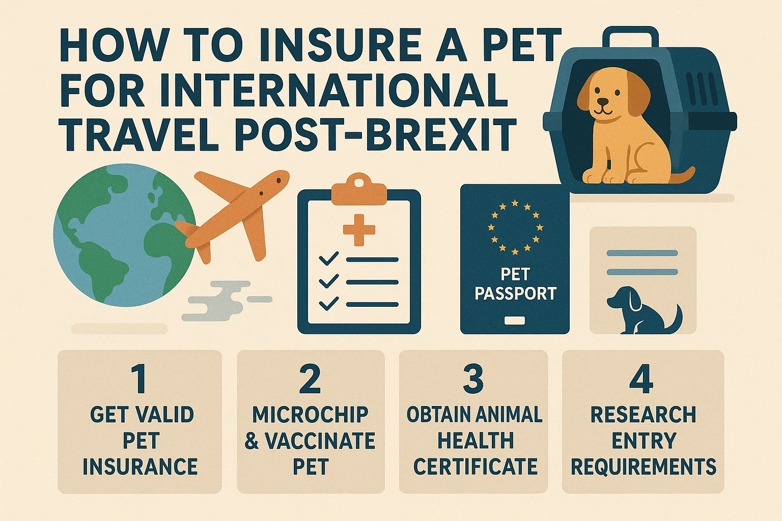 Best How to insure a pet for international travel post-Brexit?